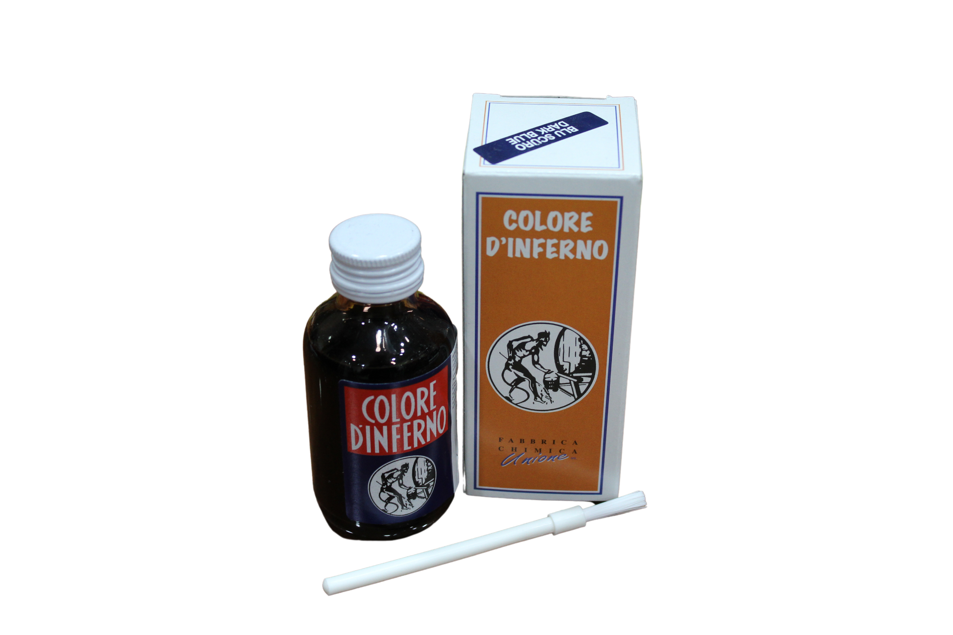 Tintura Liquida Per Pelle Nero Inferno - 50ml - Fabbrica Chimica Unione - Per Scarpe, Borse - Foto 3